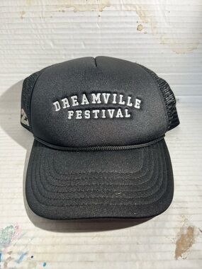 Dreamville Festival Black Trucker Hat